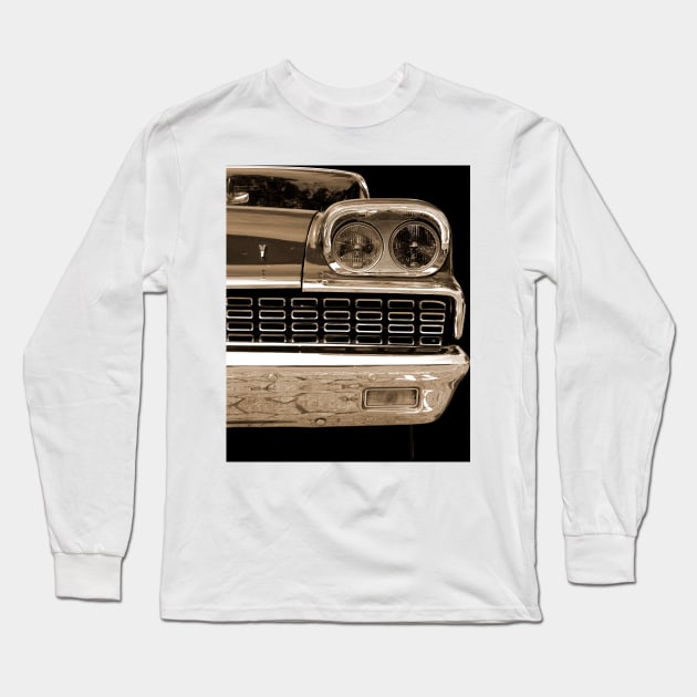 Classic Car Long Sleeve T-Shirt by Beate Gube